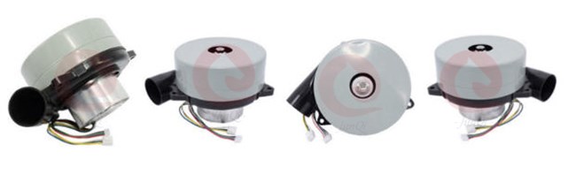 145mm 12.5kpa Brushless Electric Side Channel Blower High Pressure 56CFM Airflow Ventilation