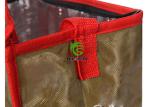 Insulation Film Heavy Duty Lunch Box Cooler , Thermal Heated Food Delivery Bags