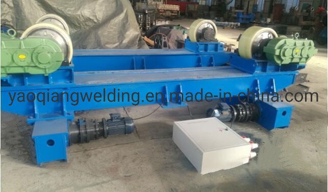 Steel Wheel Welding Rotator Self Adjustable Turning Rolls 1000mm 0.35kw