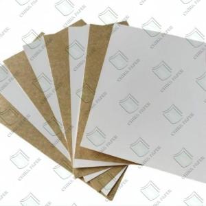 Wholesale Chinese Supplier Liquid Packaging Board Kraft Back White Back 205g-300g Milk Packaging from china suppliers