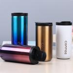 Insulated Coffee Mug 14oz, 4 Pack Travel Coffee Tumbler , Vacuum Insulated