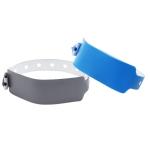 Manufacturer Customizable Solid Color Wristband Waterproof Plastic Vinyl Event