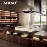 Professional One-Stop Designs Modular Kitchen Melamine Wood Modern Kitchen