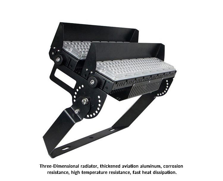 Intelligent Dimming System Race Rs Sport Lighting 250W Led Stadium For Race Track Field