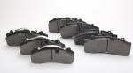 Low Metallic Brake Pads Non Asbestos Semi BAIYUN Band IATF Certificated