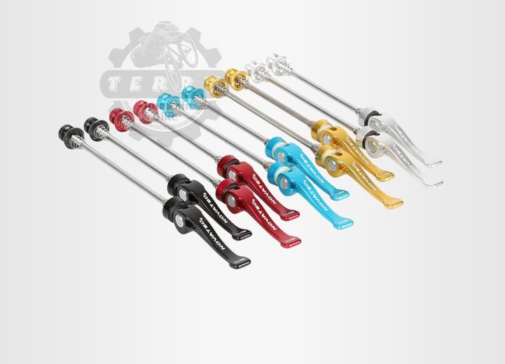 Novatec Quick Release QR-205 For A271SB F372SB Hubs Skewer QR Road Bicycle Bike Parts 85g red black color available
