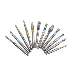 Wholesale Fg Dental Burs Polish High Speed Drill Burr Bit Needle Tapered Round End Bur from china suppliers