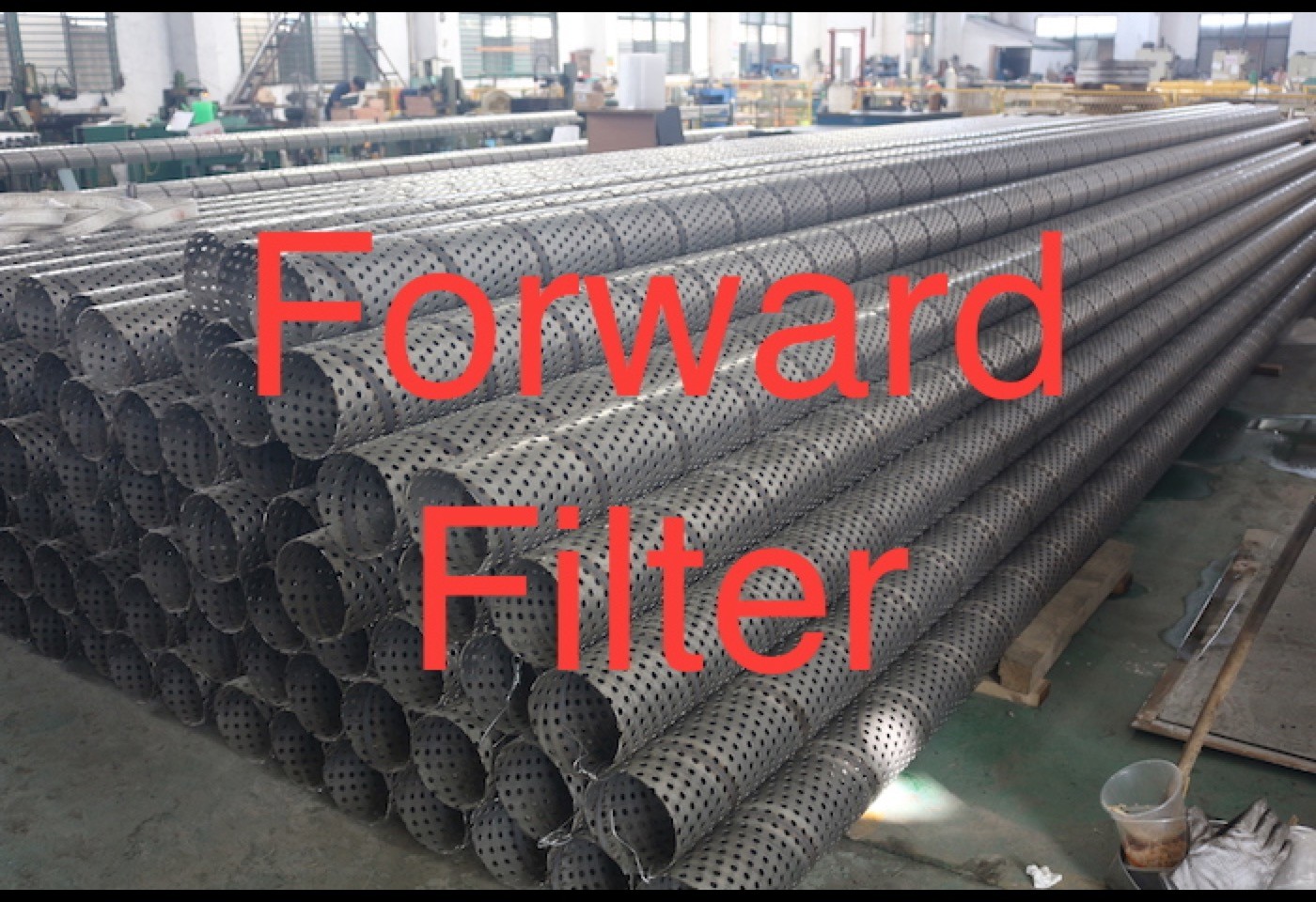 ASTM Spiral Perforated Tube Galvanized Steel Round Hole Welded Seam Durable