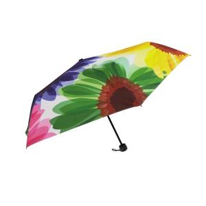 Wholesale SGS Metal Ribs Three Folding Umbrella With Shopping Bag from china suppliers