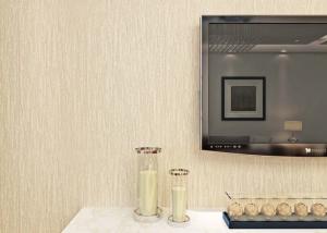 Wholesale Beige Elegant Contemporary Living Room Wallpaper Soundproof from china suppliers