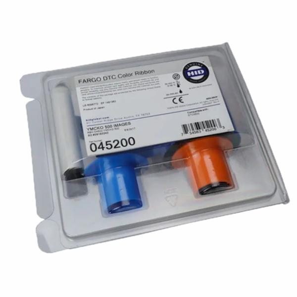 Fargo 45200 YMCKO Color Ribbons for DTC4500 DTC4500e Card Printers 500 Images