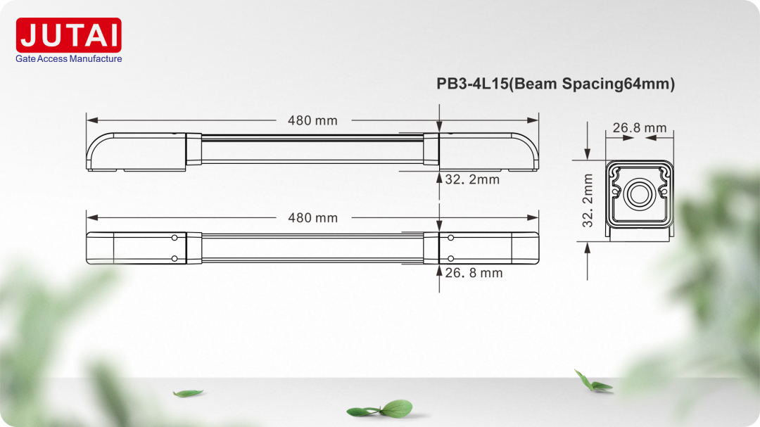 Light curtain size