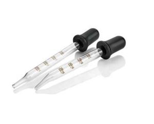 Wholesale Clear Cosmetic Essential Oils 1ml ND18 Glass Vial Dropper from china suppliers