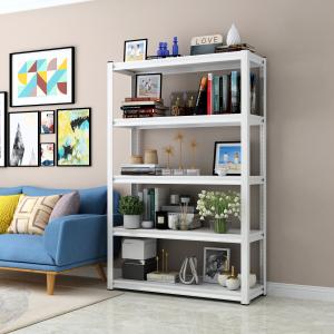 Wholesale Black White Waterproof Powder Coated Steel Bookshelf from china suppliers