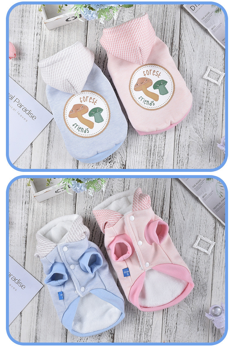 Thick Warm Dog Cotton Padded Coat Clothes For Pet Clothes And Accessories