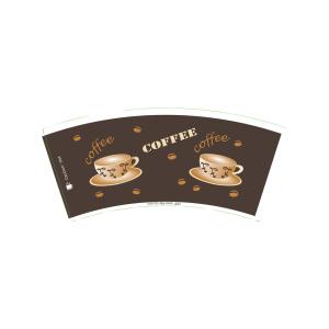 Wholesale Non Fluorescence 24oz Paper Cup Fan Virgin Wood Pulp Printed PE Coated For Tea from china suppliers