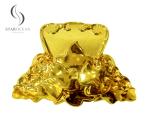 24K Gold Premium Coffin Corner Funeral Products For Wooden Coffin Handles 17#G