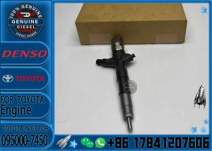 Wholesale High Quality Common Rail Fuel Injector 095000-7450 095000-7451 095000-7452 23670-39225 For TOYOTA 1KD-FTV Euro 4 from china suppliers