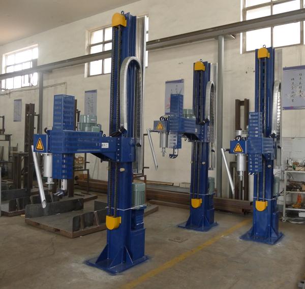 Two Working Stations 5mm 0.6mpa Sodium Carbonate Aluminum Degassing Refining