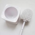 Industrial Plastic Toilet Bowl Cleaner Holder Toilet Tiles Cleaning Brush
