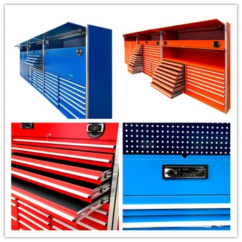 Professional Workshop Storage Tool Box Set Heavy Duty Roller Tool Cabinet for Power Tools