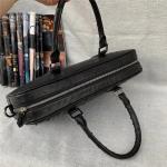 Authentic Exotic Ostrich Skin Businessmen Briefcase Large Shoulder Bag Genuine