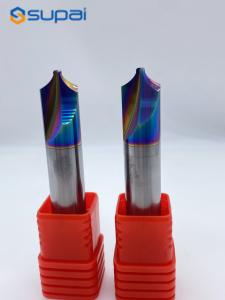 Wholesale Custom TiAlN End Mills For NYLON With 35/38/45/55 Angle Cut from china suppliers