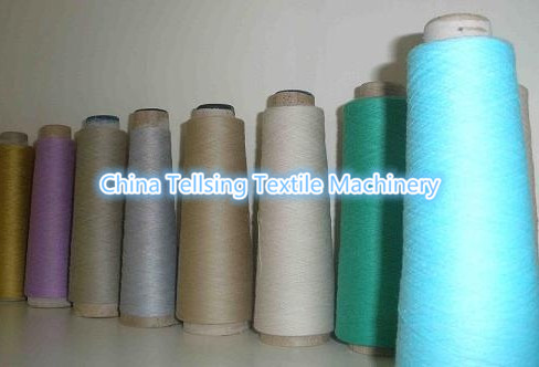good quality bobbin machine 4 heads with counter for rewinding terylene yarn thread China plant Tellsing loom machinery