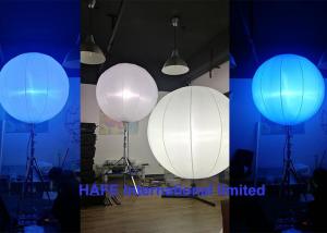 China 1.6M Inflatable Lighting Decoration Blue Red Yellow Pink Moon Balloon Lighting on sale