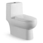 Bathroom Ceramic One Piece Toilet Modern Comfort Height Sanitary Wares