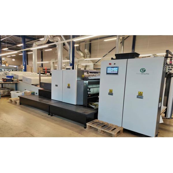 A0 Carton Paper Sheet UV Spot Varnish Coating Polishing Machine HIS1450