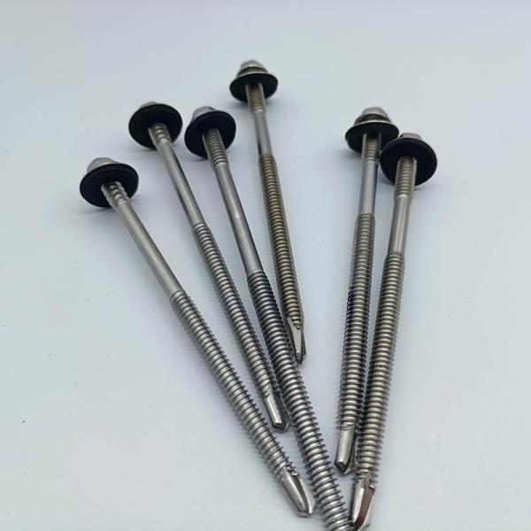 ISO DIN15480 Standard Material Hexagon Flange Head Self Drilling Screw