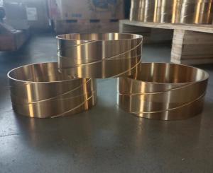 Wholesale ZXB600 Oil Grooved bronze Copper alloy Bearing Double helix bushing from china suppliers