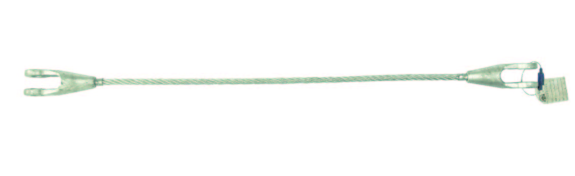 50mm Wire Rope Sling Assembly With Open Spelter Socket