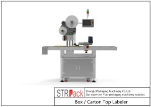 Wholesale Box / Carton Top Labeler Bottle Labeling Machine 380V from china suppliers