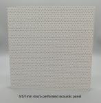 2/2/0.5mm Microperforated Decorative Acoustic Suspended Ceiling Sound-Absorbing