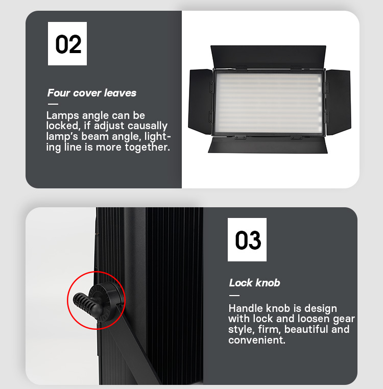 200W 3200k 5600k bi-color led sky panel Fill-in light