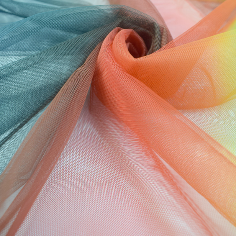 Stretch Illusion Soft Tulle Fabric 100% PolyesterTextile Fabrics