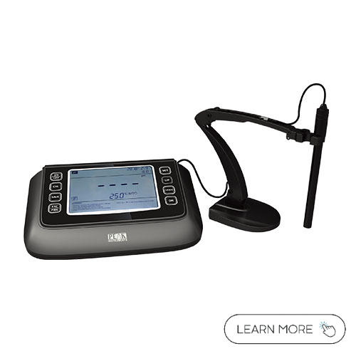 Basic Error ±2%FS 4.3 inch Color LCD Screen Bench Turbidity Meter with LED Light Source
