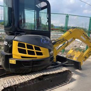 Wholesale Used mini excav price Kobelco 35SR second hand mini excav digger used machinery 3.5 ton hydraulic crawler backhoe digger from china suppliers