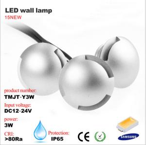 Wholesale Sideview LED light Waterproof IP65 3W LED Wall lamp for television wall , hotel,stair lamp from china suppliers
