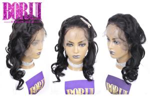 Wholesale Pre Plucked Human Lace Front Wigs With Baby Hair , Malaysian Pre Plucked Human Hair Lace Wigs from china suppliers