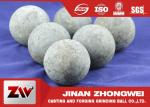 High Carbon Rail Steel Material 125mm Forged Grinding Media Steel Balls For Ball