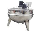 Commercial Food Processing Machine , Stainless Steel Cooking Kettle With Mixer /