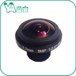 Wholesale HD 5MP 1.7mm 1/2.5'' F2.0 Dome Camera Lens 185° Wide Angel For Glass Dome CCTV Camera from china suppliers