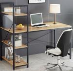 Wood Desktop Steel Office Table