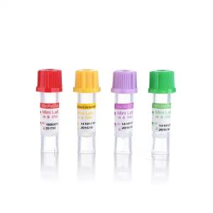 Wholesale Micro Disposable Vacuum Blood Collection Tubes PP blood collection tubes for cell detection from china suppliers