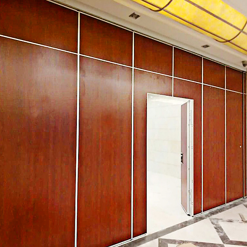 Banquet Hall Folding Movable Partition Walls Heat Insulation And Fireproof