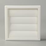 100-200mm Plastic ABS PC Ventilation Electric Air Gravity Fixed Louvre Square