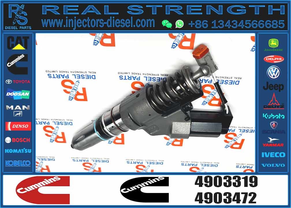 Fuel Injector 4026222 4903319 4902921 4903472 For CUMMINS M11 QSM11 ISM11 Diesel Engine 402622200PX Common Rail Fuel Inj